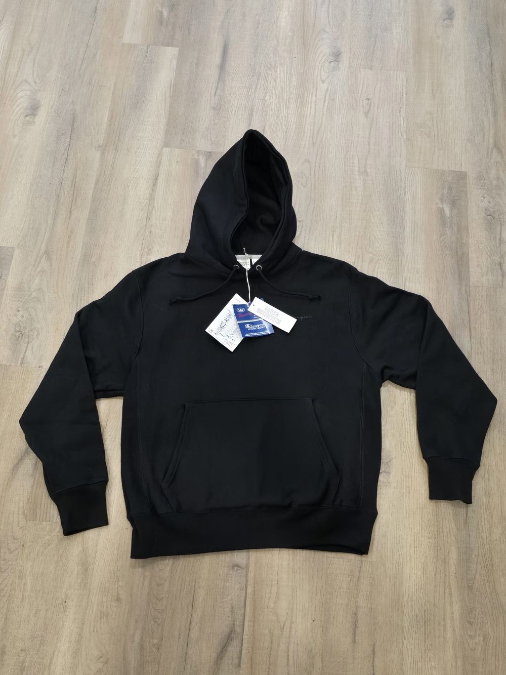 Champion Reverse Weave - Urban Putfitters - Black Pullover Hoodie